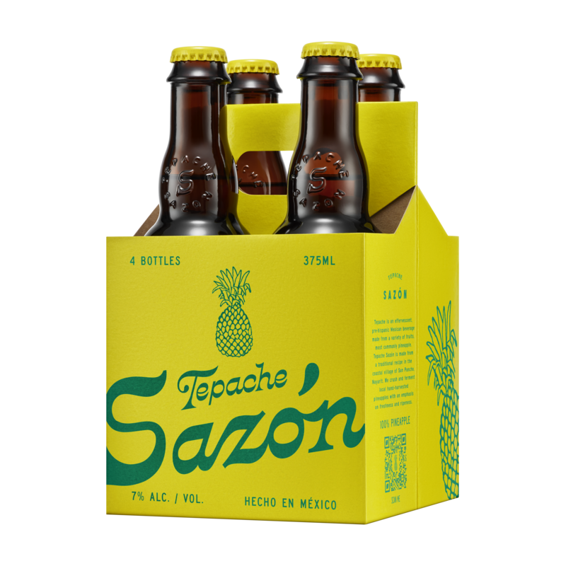 tepache sazon bottle case